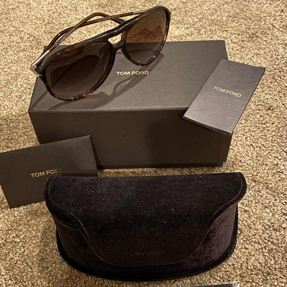 Authentic Tom Ford Aviator Sunglasses